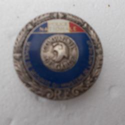insigne police ministere de l'intérieur, cie de garde ;bon état