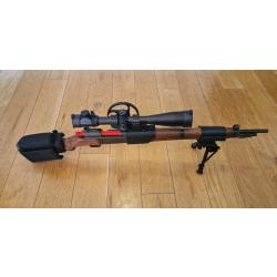 Mas36 - Rail picatinny pour lunette de tir + collier monobloc