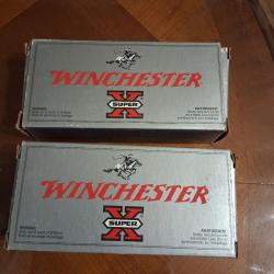 30 balles WINCHESTER 50 grains POINTED SOFT POINT en 222REM