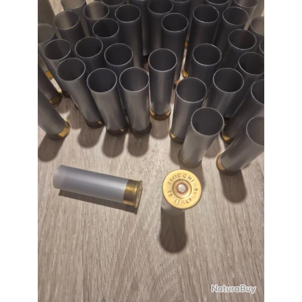 Douilles Grises argent T2 cal 12/70 Fiocchi x 100