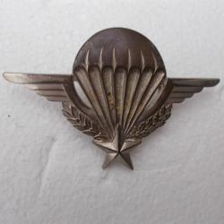 insigne brevet parachutiste non matriculé ,bon état