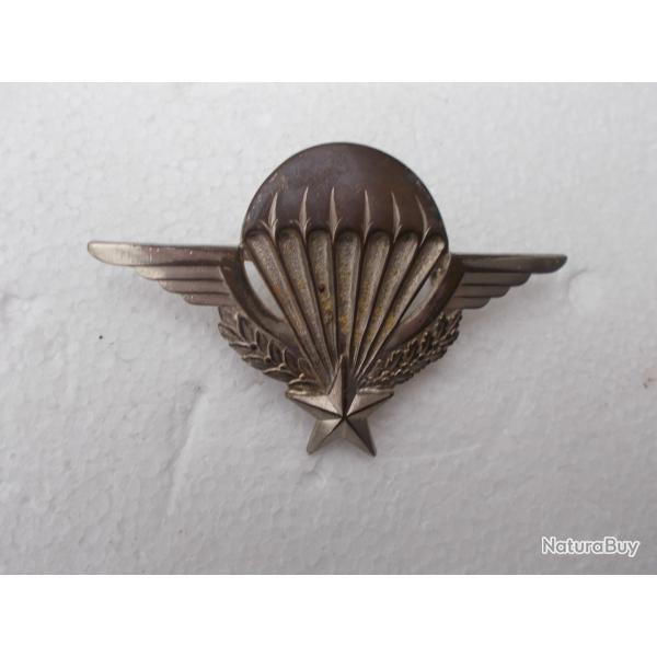insigne brevet parachutiste non matricul� ,bon �tat