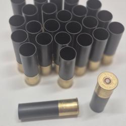 Douilles Noires T5 cal 12/76 Fiocchi x 50 Culot 27 mm