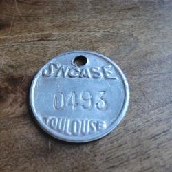 jeton SNCASE  0493  contremarque a&eacute;rosudest