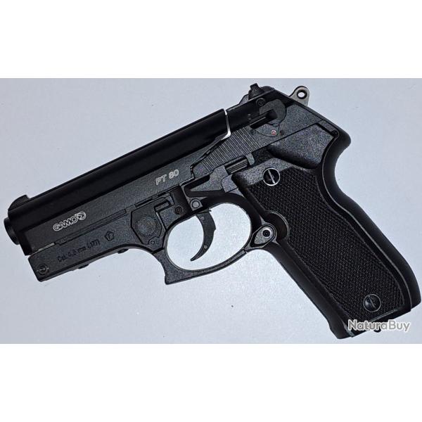Pack Pistolet PT 80 GAMO CO2 Calibre 4,5mm tat neuf