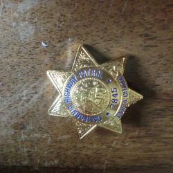 insigne réplique trafic  officer