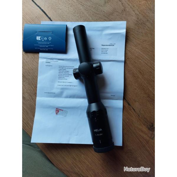 Lunette Kahles Helia 1-5x24 en excellent tat.