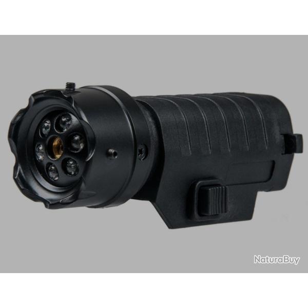 Viseur laser avec lampe torche intgre