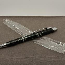 Stylo Bille officiel CZ corps en Aluminium avec Logo - Encre Bleue