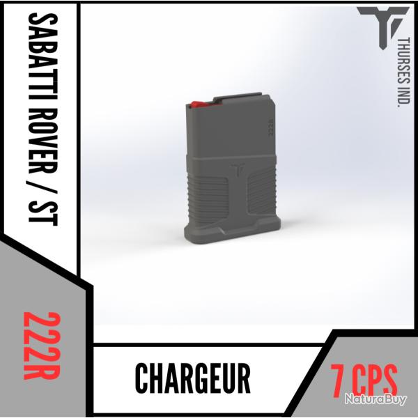 chargeur sabatti rover / st 223 7 coups Thurses Industries