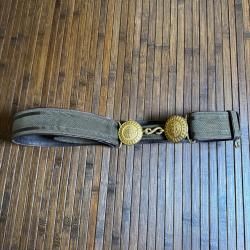 CEINTURON MILITAIRE SERVICE DE SANT&Eacute; MEDECIN XlX &eacute;me