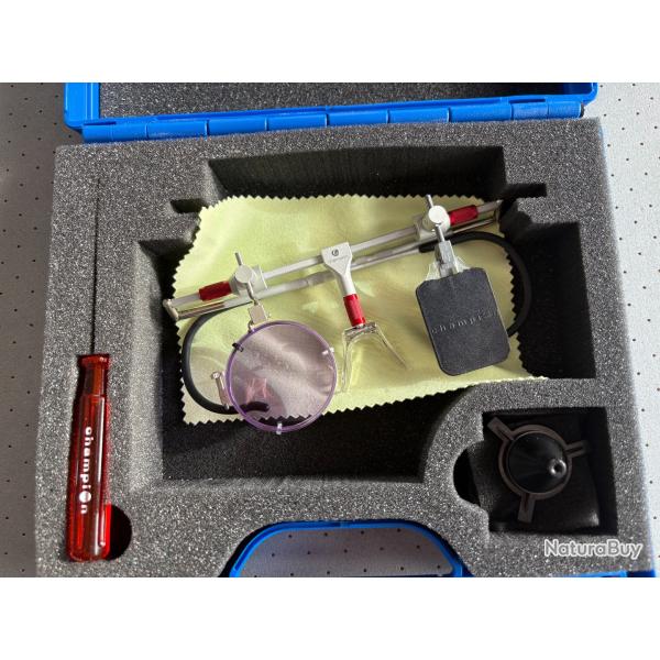 Lunettes de tir CHAMPION OLYMPIC ROUGE