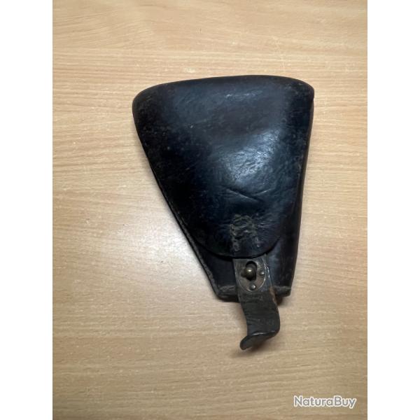 Ancien holster pistolet rubis modifi