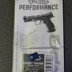 Walther Performance - Expert Trigger Shoe bleu (neuf)