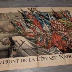 affiche   ww1  défense  nationale