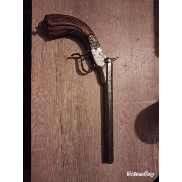 Pistolet de salon 6mm artisanat belge ELG