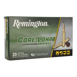 Munitions REMINGTON calibre 7mm Rem Mag Core-Lokt Tipped 150gr - 9.7g x20