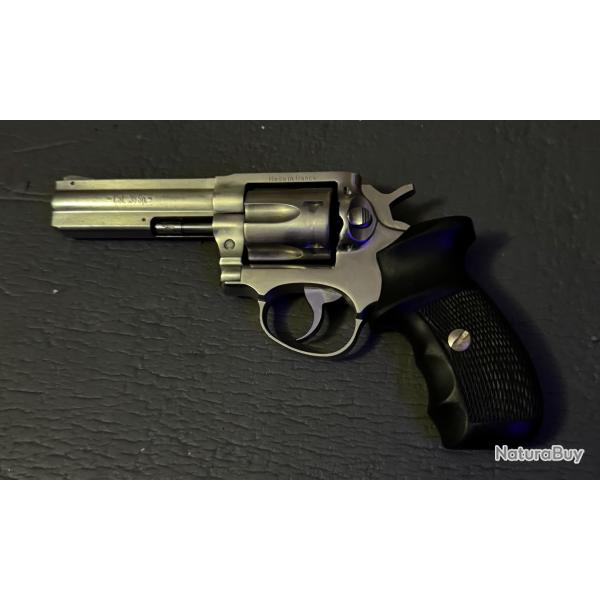 Revolver Manurhin MR88 Police Inox 4" - .38 Special - Poigne Trausch - Mallette - TBE