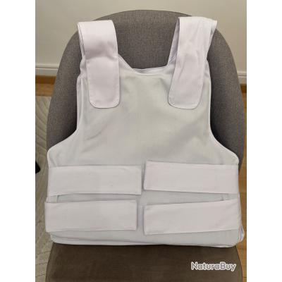 Gilet Pare-balles Léger NIJ IIIA – Protection Thorax En Polyéthylène (neuf, Défauts Mineurs)