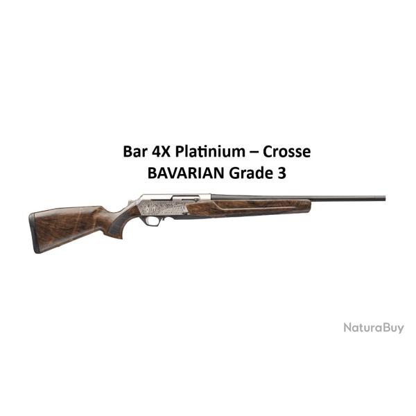 Browning Bar 4X Platinium 30-06 SPR BAVARIAN GRADE 4