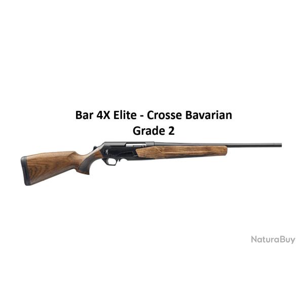 Browning Bar 4X Elite 300 win mag BAVARIAN GRADE 2