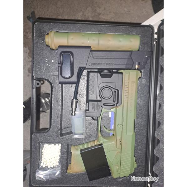 Mk23 neuf upgrade ops avev kit hpa plus paintjob