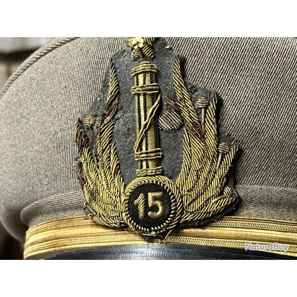 chapeau d'officier italien modle 1934 ww2 - MVSN - CC.NN.