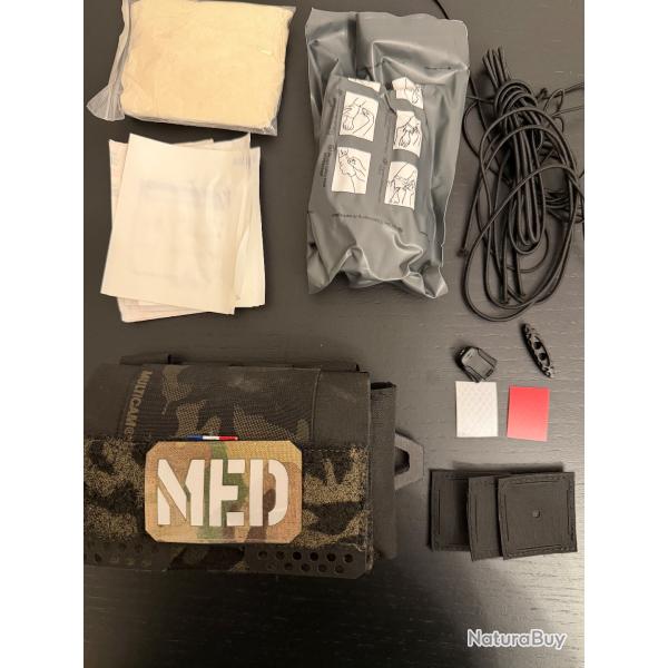 Kit m�dical tactique Northman Resilience - Complet + Poche Med Multicam - Excellent �tat