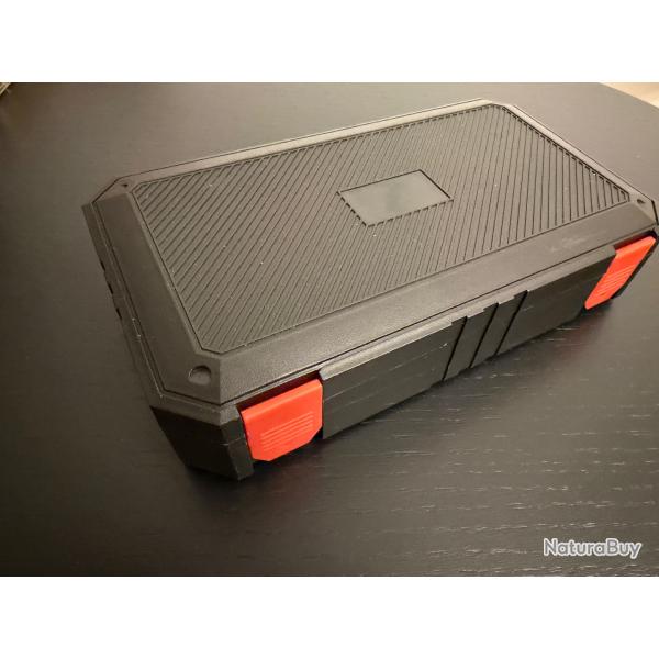 Bote de rangement pour cartouches 9 mm - Rigide, 100 coups