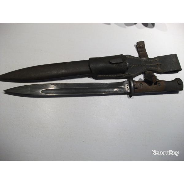 EQUIPEMENT MILITAIRE BAIONNETTE ALLEMANDE 44 CVL