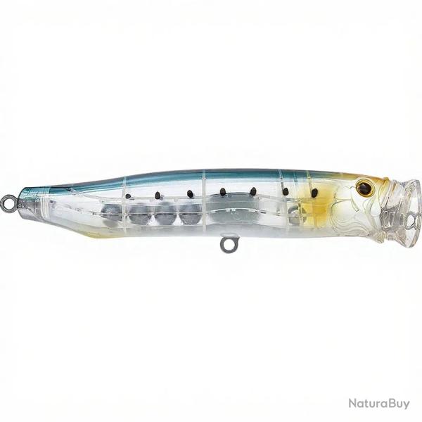 Poisson nageur TACKLE HOUSE Feed popper 135 Ghost iwashi