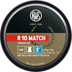 RWS R10 MATCH 4,48mm 0,45g
