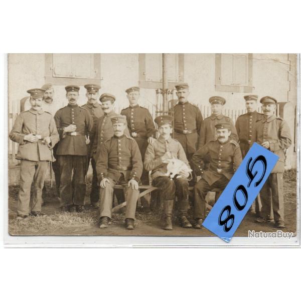 CPA -Photo Militaire - Un Groupe Soldats Allemand- N4418