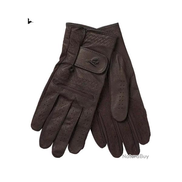 GANT DE TIR SEELAND AIM CUIR CHOCOLAT TORTE