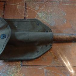 Pelle pioche pliable US + housse US