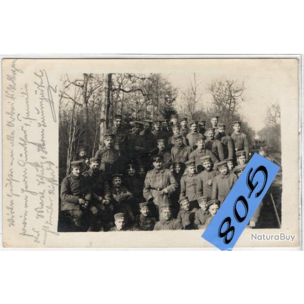 CPA -Photo Militaire - Un Groupe Soldats Allemand- N4422