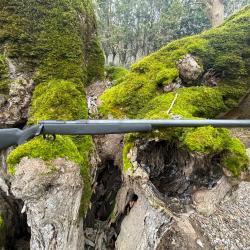 Carabine breton gaucher ,calibre, 410 silencieux