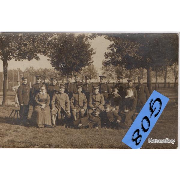 CPA -Photo Militaire - Un Groupe Soldats Allemand- N4428