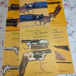 LES ARMURIERS LIEGEOIS A TRAVERS LEURS REALISATION COMPLET 6 VOLUMES ALAIN DAUBRESSE