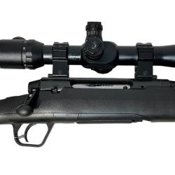 Carabine Savage Axis en 222 lunette silencieux trépied mise à prix 1 euro sans prix de réserve ref11