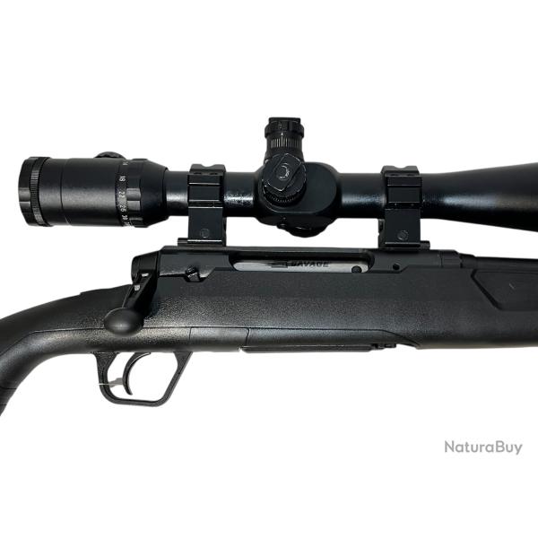 Carabine Savage Axis en 222 lunette silencieux trpied mise  prix 1 euro sans prix de rserve ref11