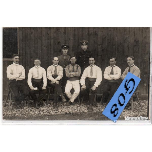 CPA -Photo Militaire - Un Groupe Soldats Allemand- N4431