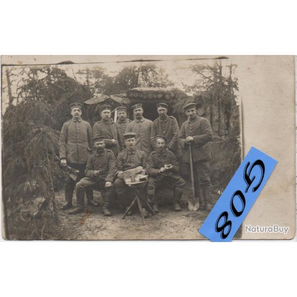 CPA -Photo Militaire - Un Groupe Soldats Allemand- N4434
