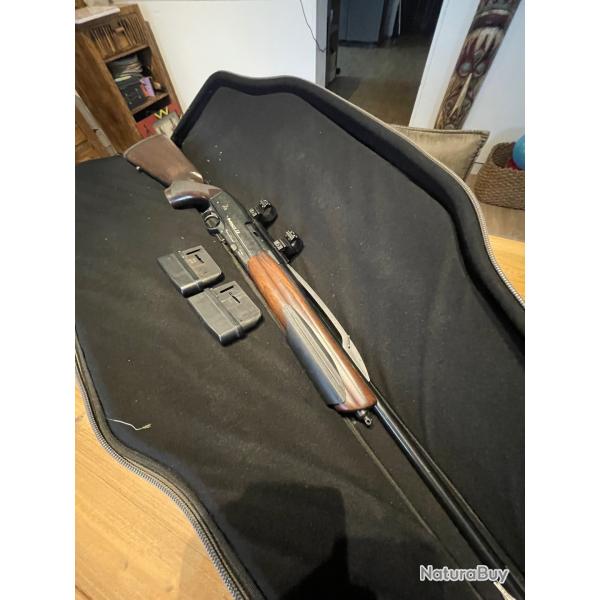 Verney-carron LA cal 7x64 bois 2chargeurs amovibles 5 balles