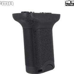 FMA - Poign&eacute;e tactique courte Keymod - Polym&egrave;re - Noir