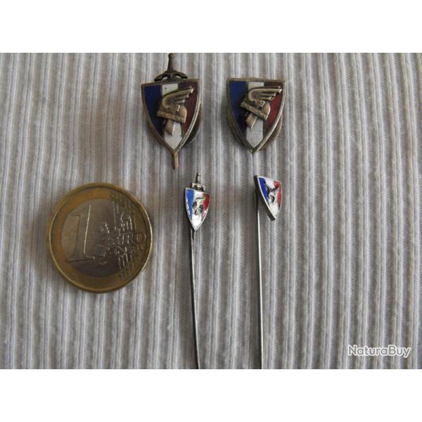 lgion Franaise Combattants LFC 1 pingle au choix cravate revers Ptain Vichy FR WW2 tat franais