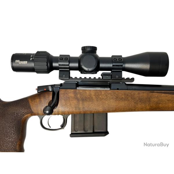 Carabine CZ 557 Varmint bois cal 308 win, lunette Sig Sauer Sierra trpieds  1600 euros