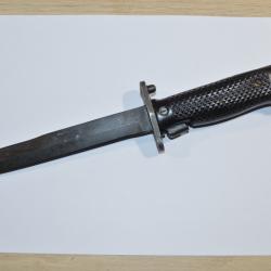Baionnette  /  poignard / couteau combat Américain USM8A USM5A1 MILPAR CO  chasse USA  (16)