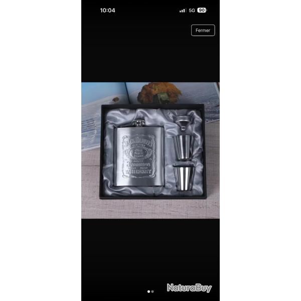 coffret jack stainless