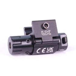 Walther - Pointeur laser &agrave; montage picatinny - Aluminium - Noir